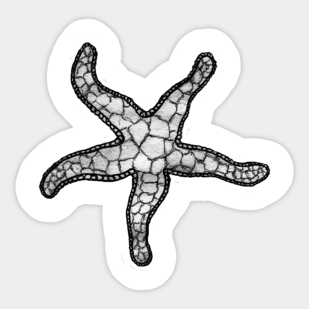 Starfish Sticker by Nawi